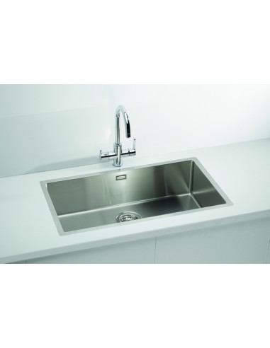 ALVEUS QUADRIX 60 tērauda izlietne