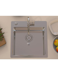 PURE 30 SAT 515 x 525 mm + PUSH UP sifons 2