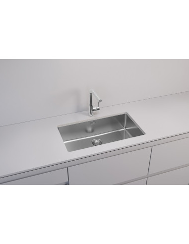 ALVEUS KOMBINO 60 satīna tērauda zemmontējamā izlietne