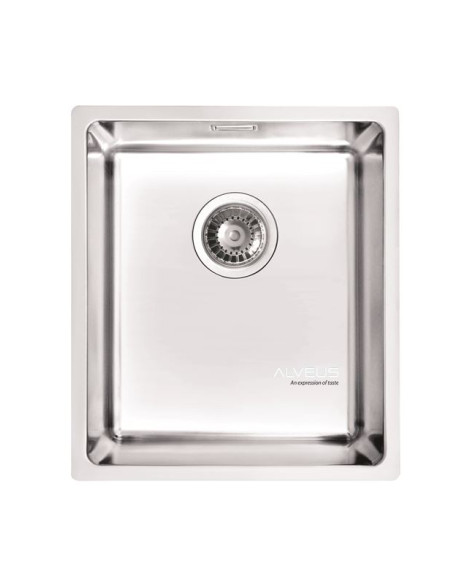 ALVEUS KOMBINO 20 satīna tērauda zemmontējamā izlietne