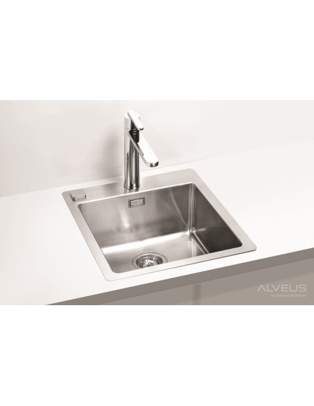 ALVEUS PURE 20 tērauda izlietne