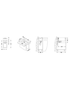 ALVEUS QUADRIX 10 tērauda izlietne 2