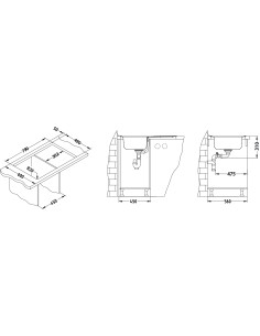 ALVEUS ELEGANT 30 tērauda linu izlietne 2