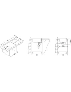 ALVEUS PRAKTIK 100 tērauda linu izlietne 2