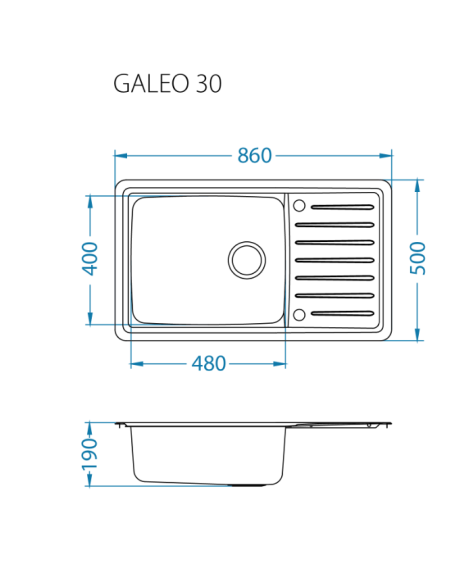 GALEO 30 860x500 iebūvēta izlietne