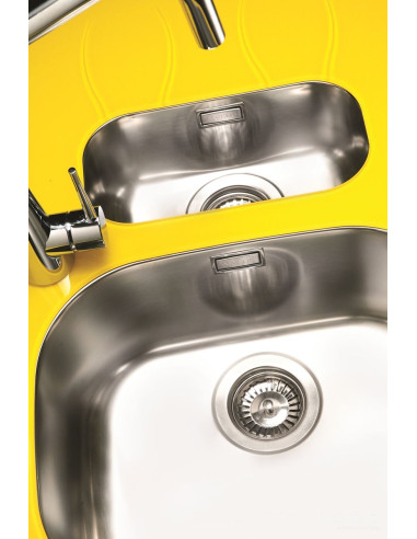 ALVEUS WAVE 30 stikla izlietne balta reversīva