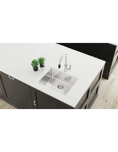 Deante Kitchen sink stainless steel 55x50.5x20cm ZPO_010B - 3