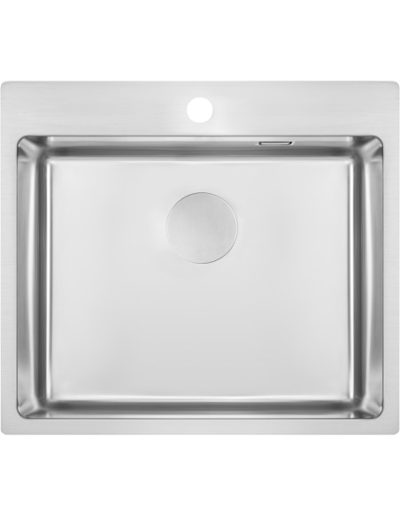 Deante nerūdijančio plieno virtuvės kriauklė 55x50,5x20 cm ZPO_010B - 9 Deante nerūdijančio plieno virtuvės kriauklė 55x50,5x20 cm ZPO_010B - 9