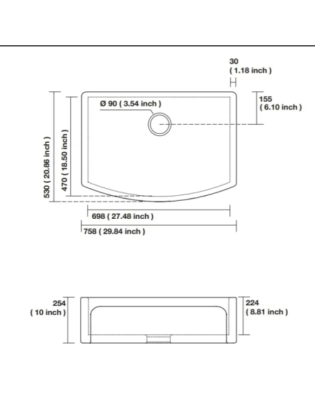 Plautuvė iš keramikos 5441 76x53cm Hannah Glasse - 4