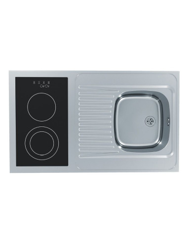 Раковина ALVEUS COMBI ELECTRA 100 со встроенной плитой - 7