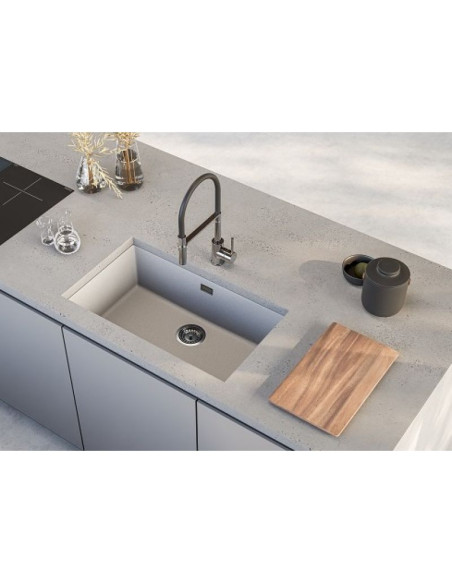 OMNI 40 G81 betons (45x75) 1 šūna ar satīna sifonu + audums - 2