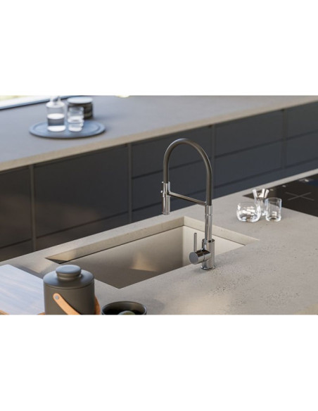 OMNI 40 G81 betons (45x75) 1 šūna ar satīna sifonu + audums - 4