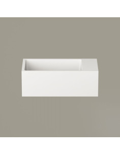 PAA MI A kraanikauss parem pool, valge 40x210x14cm - 1 2