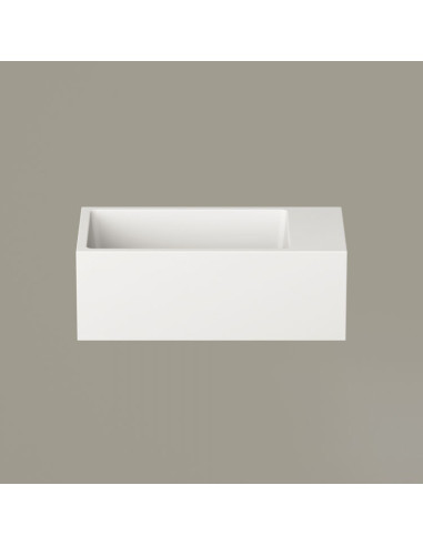 PAA MI A washbasin right side, white 40x210x14cm - 2