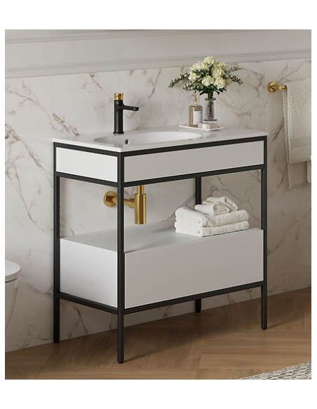 copy of Cersanit skapītis Olivia 60cm balts, FZZW1001990488 - 4