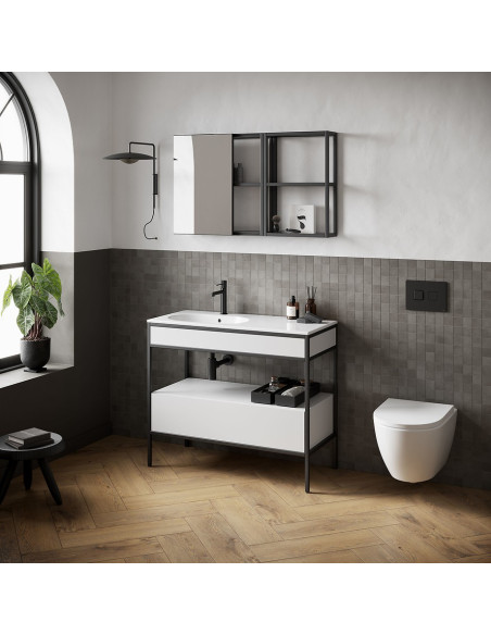 copy of Cersanit skapītis Olivia 60cm balts, FZZW1001990488 - 8