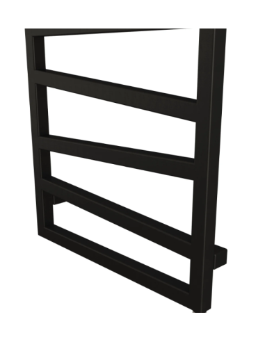 Elektriskais dvieļu žāvētājs Terma Zig/Zag 500x1070mm, melns matēts - 3