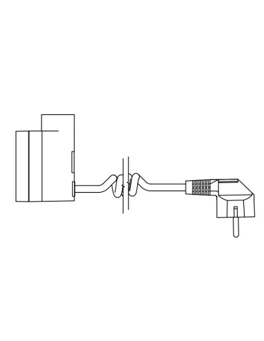 Elektriskais dvieļu žāvētājs Terma Zig/Zag 500x1070mm ar vadības bloku un kabeli 1.5m, melns matēts - 7