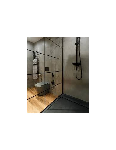 Radaway Modo X I dušo sienelė 120cm su spauda, ​​juoda - 9