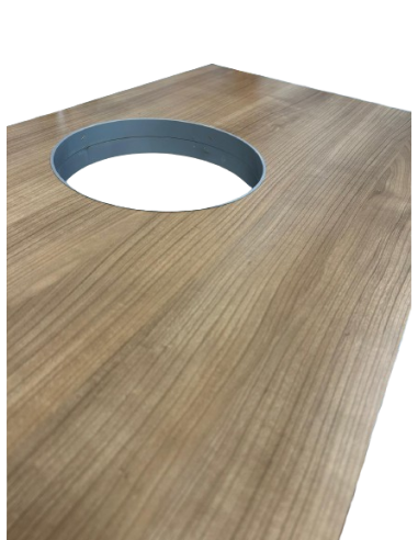 Royo bath Pamatne izlietnei, darba virsma 90x50, Walnut - 3