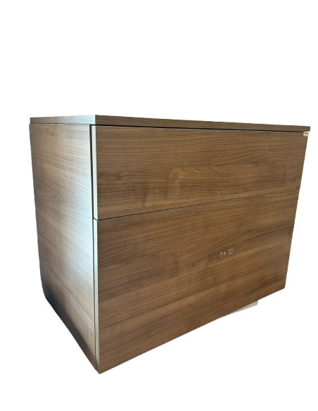 Royo Skapītis ar atvilktni 80 cm, 1DR, W-51, walnut - 3