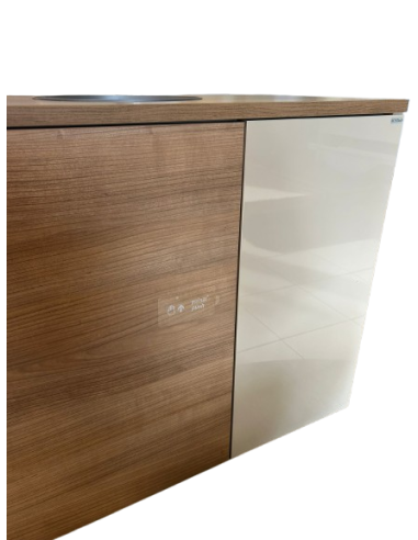 Skapītis izlietnei ar virsmu, 2 durv. 80x40, riekstkoks - 3