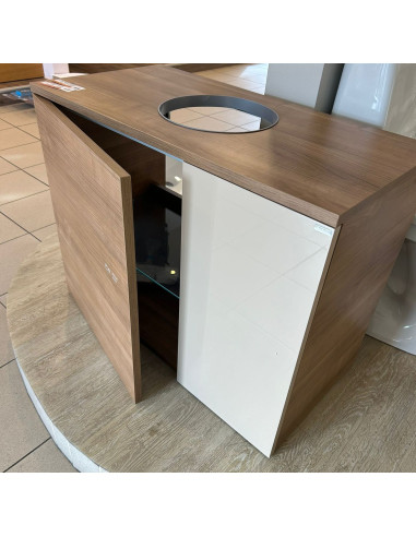 Pealusega valamukapp, 2 ust. 80x40, pähkel - 7