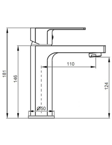 Смеситель для раковины MG-2560 MAGMA MALTA - 4