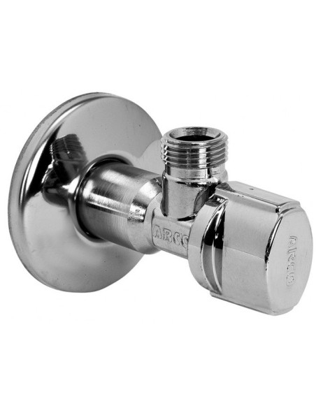 Pieslēgventīlis hromēts 1/2"x1/2"