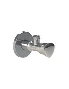 Pieslēgventīlis hromēts bez saskrūves 1/2"x1/2"