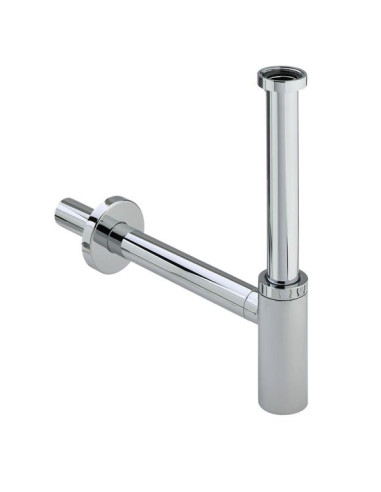 Pudeļsifons Eleganta bez izplūdes 11/4"x32, hroms