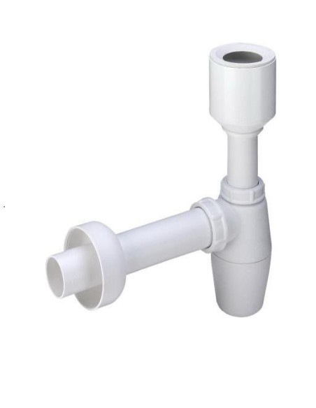 Pudeļsifons pisuāram 50x40, balts Pudeļsifons pisuāram 50x40, balts