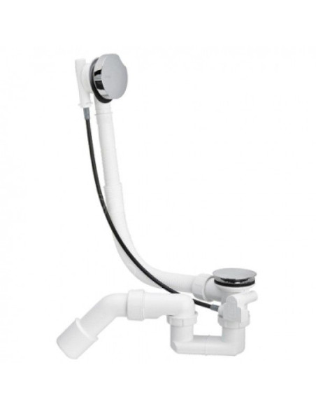 Vannas sifons Simplex ar trosi 40/50x725mm, hroms Vannas sifons Simplex ar trosi 40/50x725mm, hroms