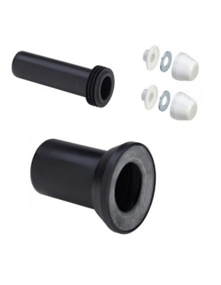 Sienas WC pieslēggarnitūra 90x180