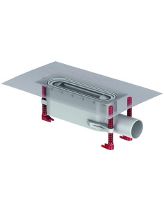 ACO ShowerDrain S+, sifons DN50, H90-180