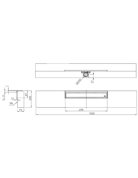 Primus Line dušas kanāls ar resti