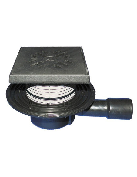 Traps DN40/50 horizontāls ar Primus sifonu, 1.5t čuguna reste