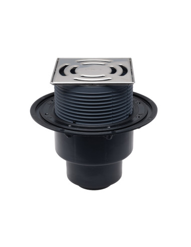 Traps DN50/75/110 vertikāls ar Primus sifonu 0.8l/s