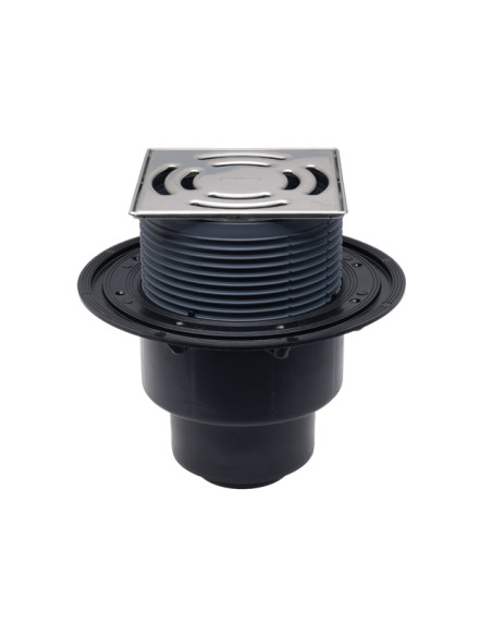 Traps DN50/75/110 vertikāls ar Primus sifonu 0.8l/s Traps DN50/75/110 vertikāls ar Primus sifonu 0.8l/s