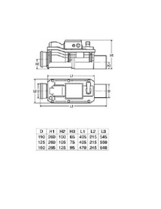 Grundfix Plus DN100 pretvārsts 2