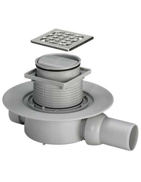 Dušas traps DN50 (100x100), horizotāls