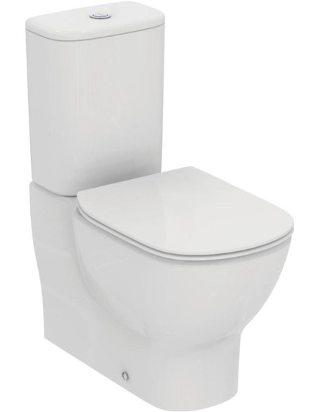 Ideal Standrt TESI grīdas klozetpods ar skalošanas kasti un Soft-Close vāku