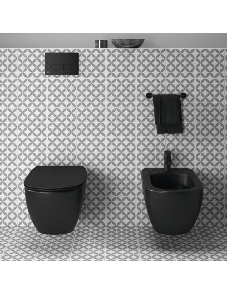 Ideal Standard TESI AquaBlade® WC, Silk Black Ideal Standard TESI AquaBlade® WC, Silk Black