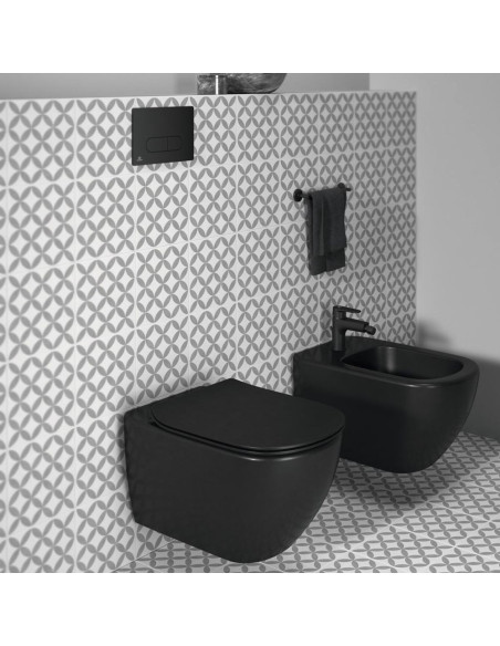 Ideal Standard TESI AquaBlade® WC, Silk Black Ideal Standard TESI AquaBlade® WC, Silk Black