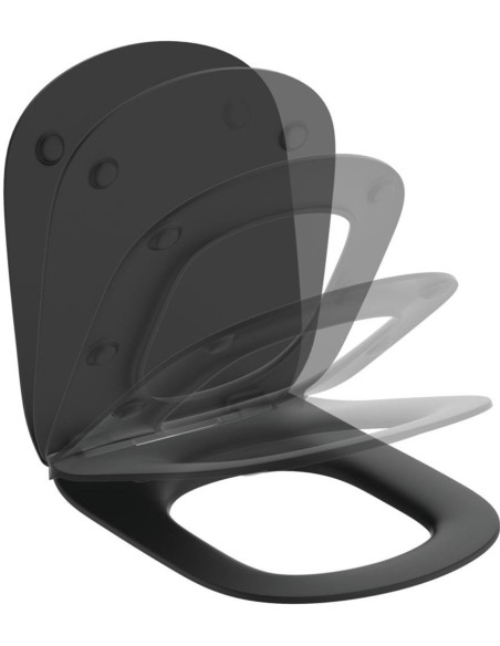 Ideal Standard TESI WC Soft-Close sēdriņķis, Silk Black