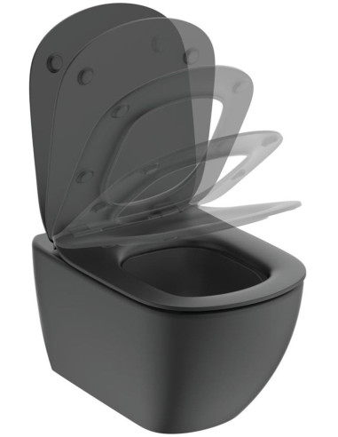 Ideal Standard TESI WC Soft-Close sēdriņķis, Silk Black