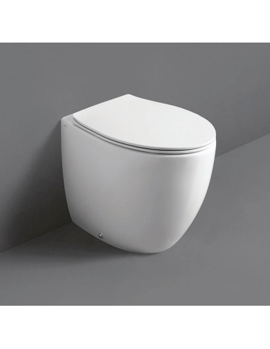 Bormio Rimless WC pods, balts