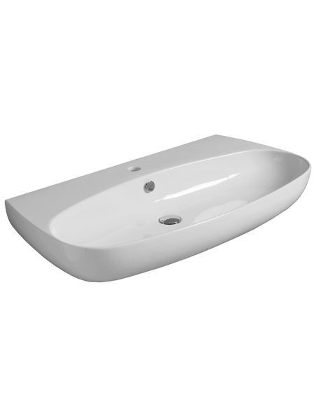 Vignoni izlietne 100x52cm, pie sienas/uz virsmas, balta