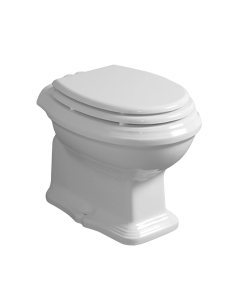 Arcade WC pods 36.5x47cm, sienas izvads, balts