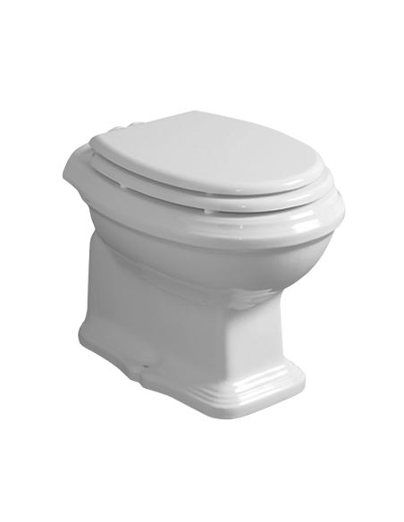 Arcade WC pods 36.5x47cm, sienas izvads, balts